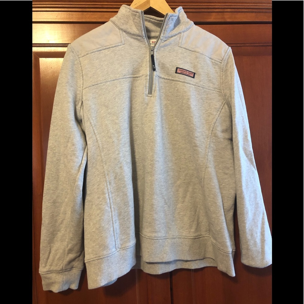 Vineyard Vines Gray Pullover Size Large - image 1